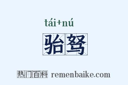 骀驽是什么意思的图片